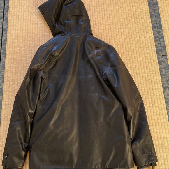 m0851 black winter jacket - Picture 2 of 7